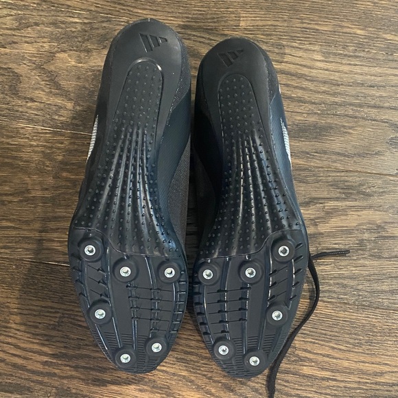 Adidas Men's Black and White Sprintstar Running Shoes - Picture 4 of 4